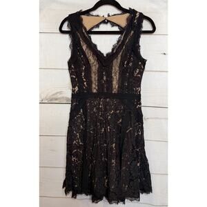 Heartloom | Dresses | Heartloom White And Black Knit Dress | Poshmark